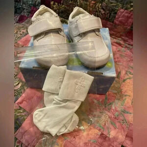 White Christening (boys) Shoes